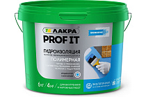 Гидроизоляция полимерная Лакра PROF IT 6кг